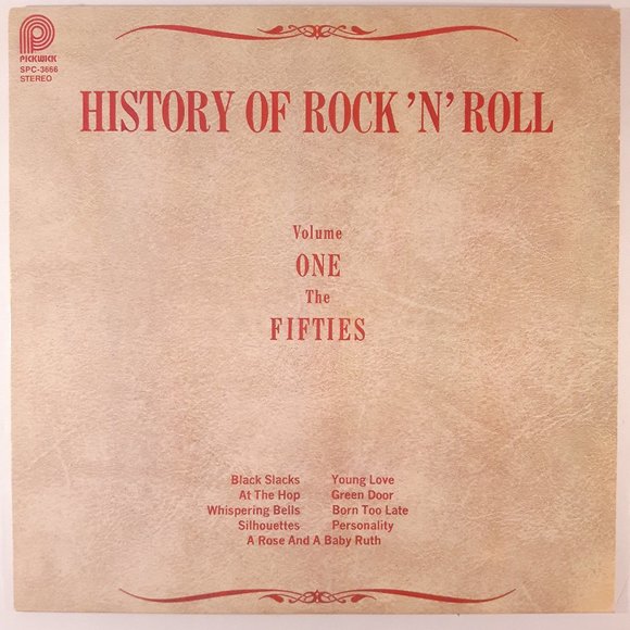 History Of Rock N Roll - Volume One The Fifties - Vinyl LP Record - Picture 1 of 4
